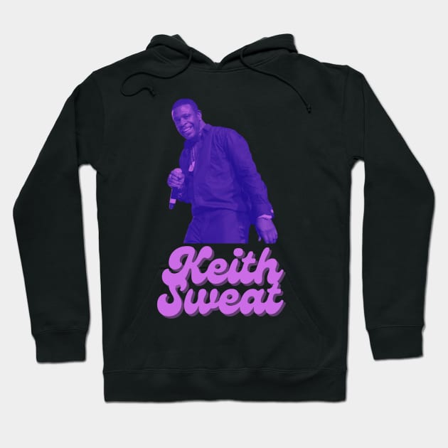 Keith sweat\\retro fan art Hoodie by MisterPumpkin